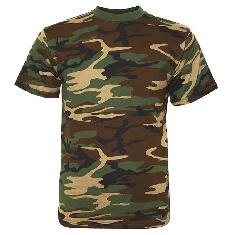 Fostex - Woodland camouflage T shirt